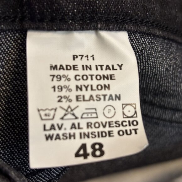 Vitamina Deluxe Edition Denim Jeans Straight-Leg Size 40 US 16 - Picture 11 of 11